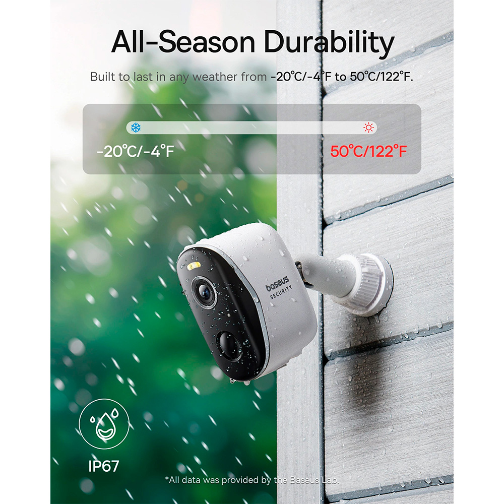 IP-камера BASEUS Security N1 Outdoor Camera 2K