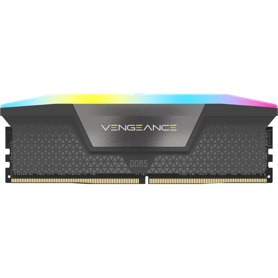 Модуль пам'яті CORSAIR Vengeance RGB DDR5 6000MHz 96GB Kit 2x48GB Cool Gray (CMH96GX5M2E6000Z36)