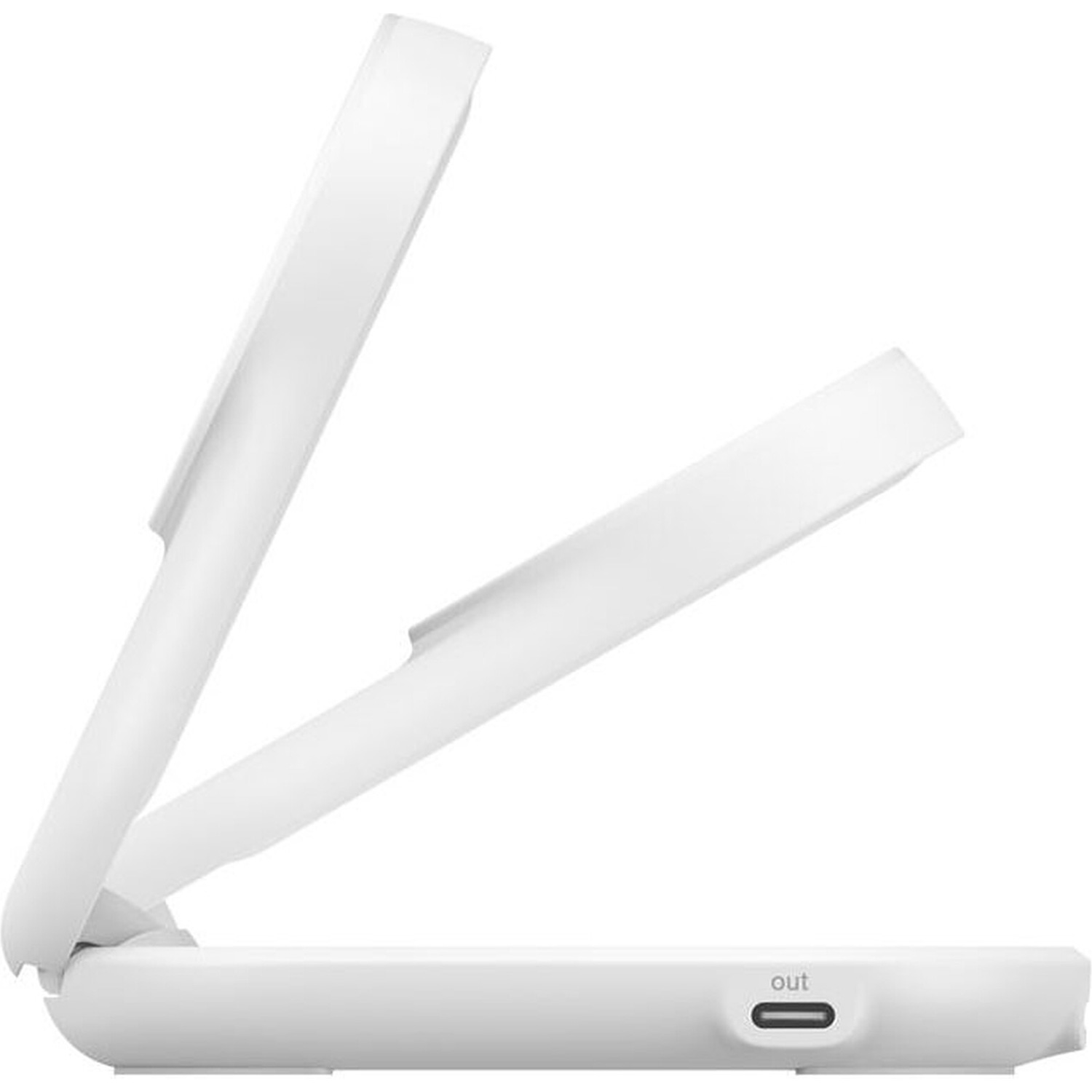 Бездротовий зарядний пристрій BELKIN UltraCharge 2-in-1 Foldable Magnetic Charger Qi2 25W White (WIZ039KQWH)