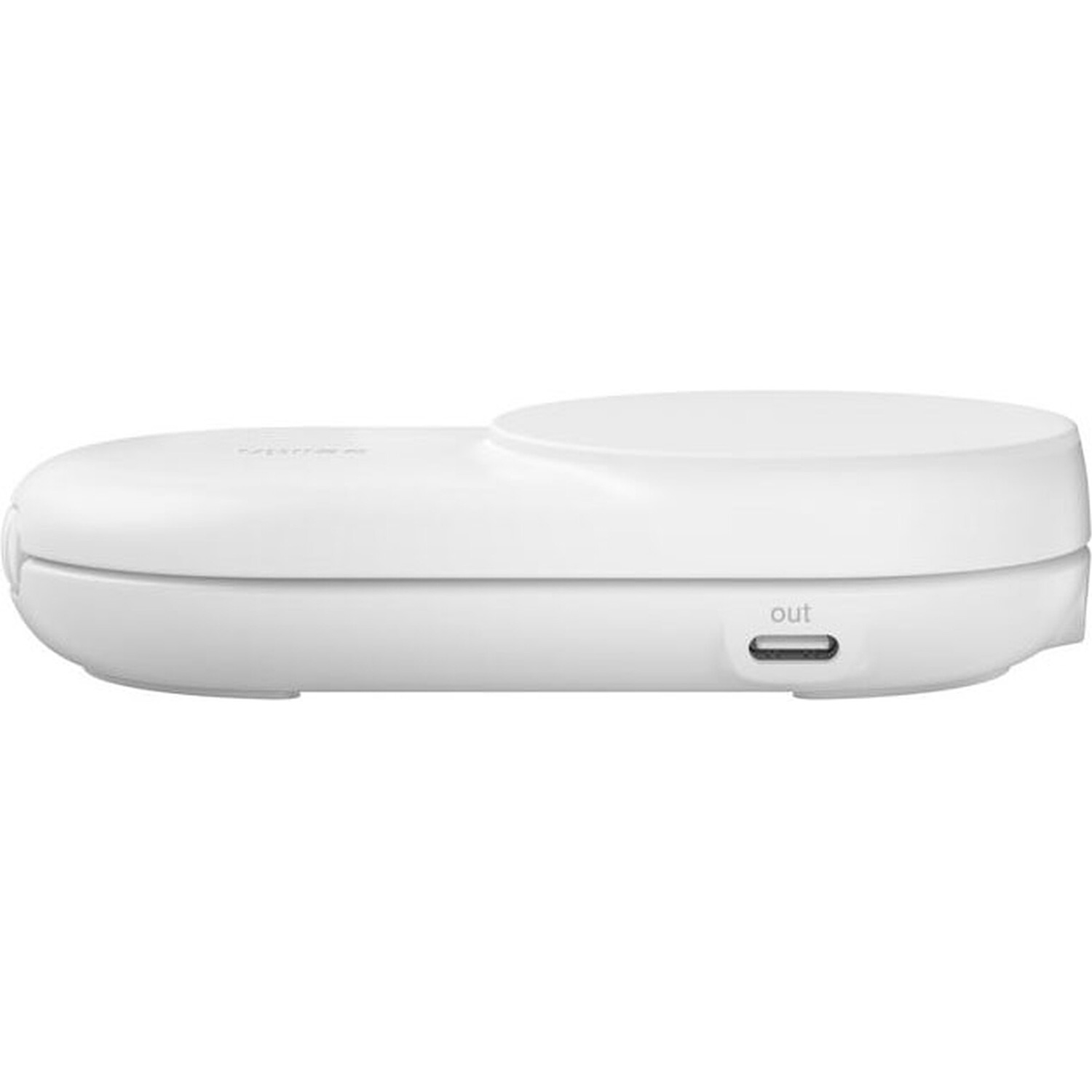 Бездротовий зарядний пристрій BELKIN UltraCharge 2-in-1 Foldable Magnetic Charger Qi2 25W White (WIZ039KQWH)