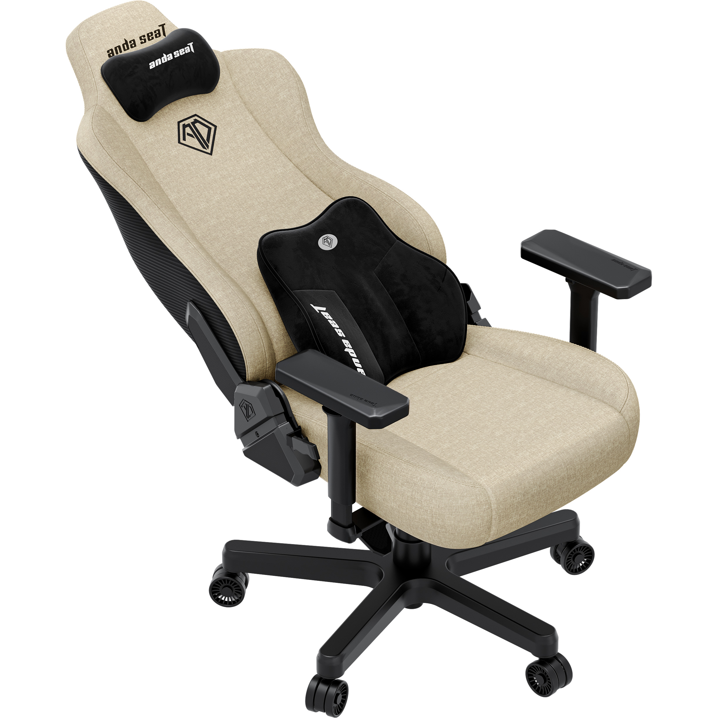 Крісло геймерське ANDA SEAT Kaiser 3E Fabric XL Beige