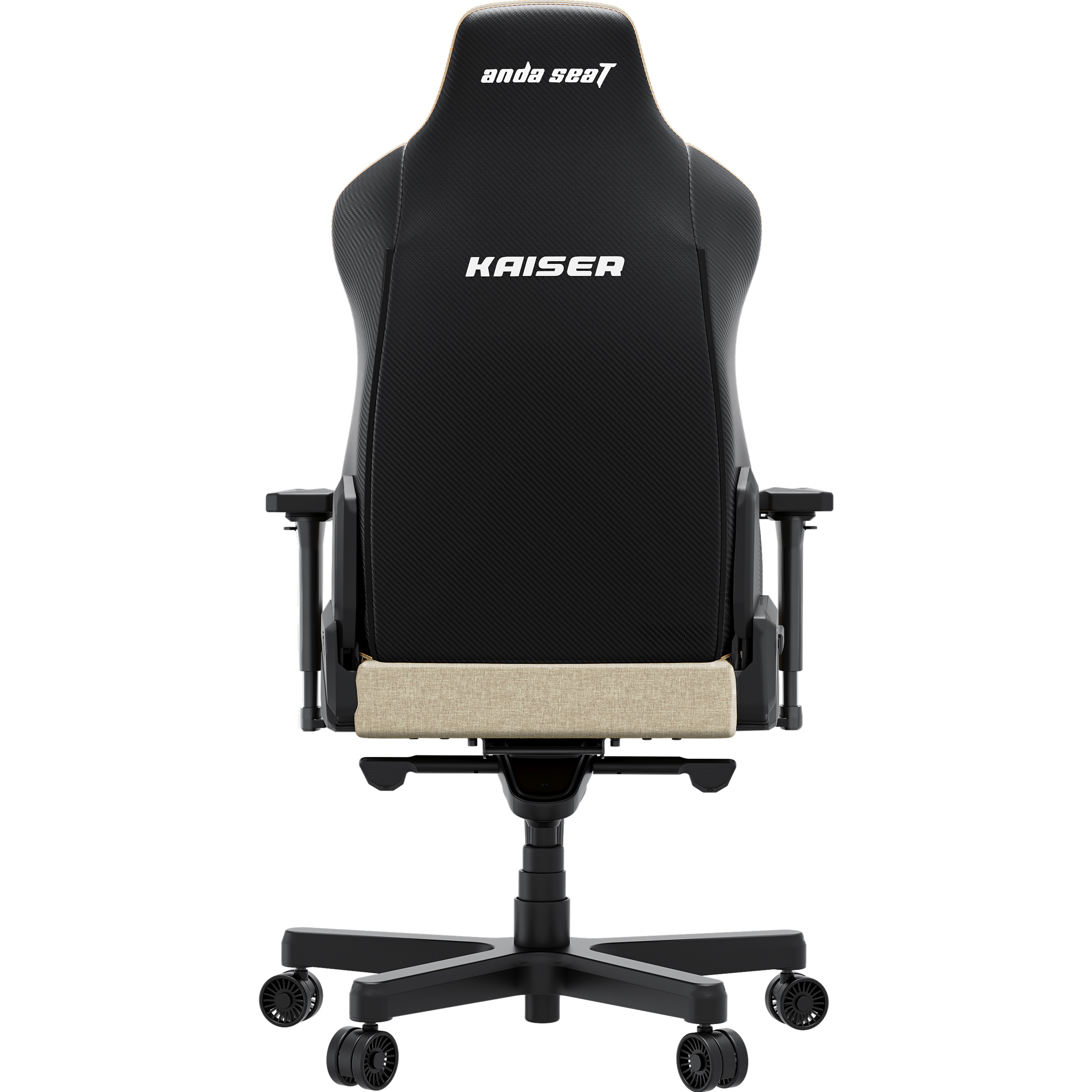 Крісло геймерське ANDA SEAT Kaiser 3E Fabric XL Beige
