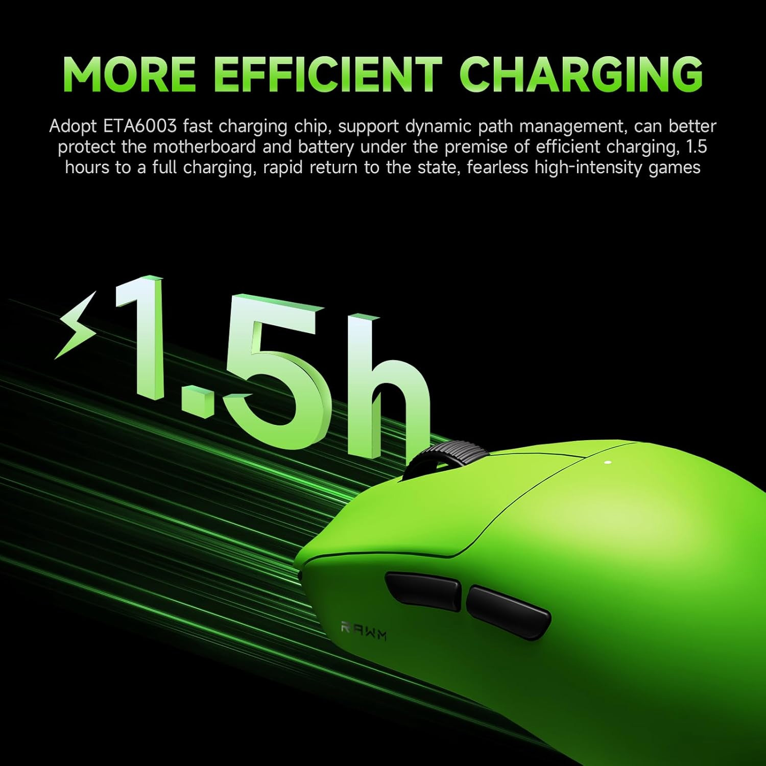 Миша RAWM ES21Pro Green