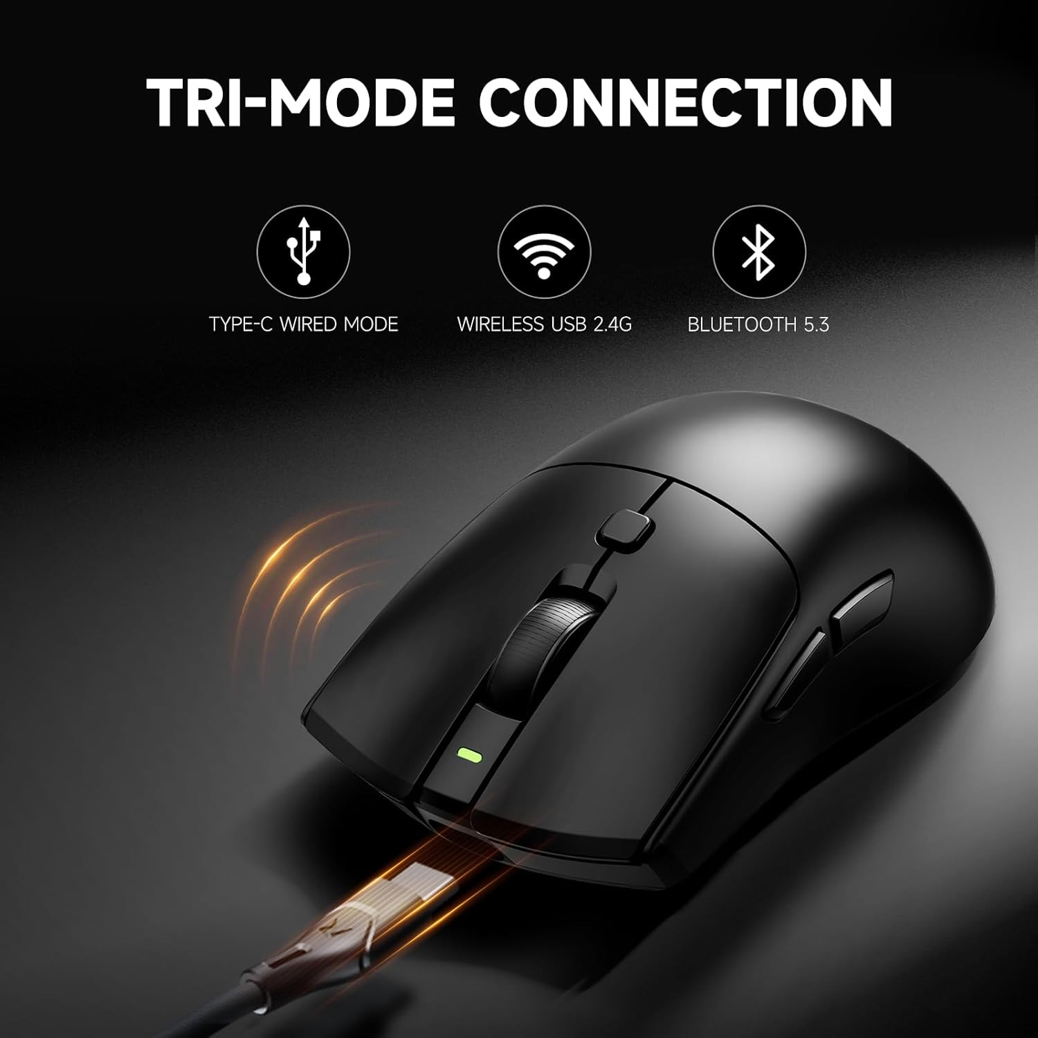 Миша RAWM MH01Pro Black