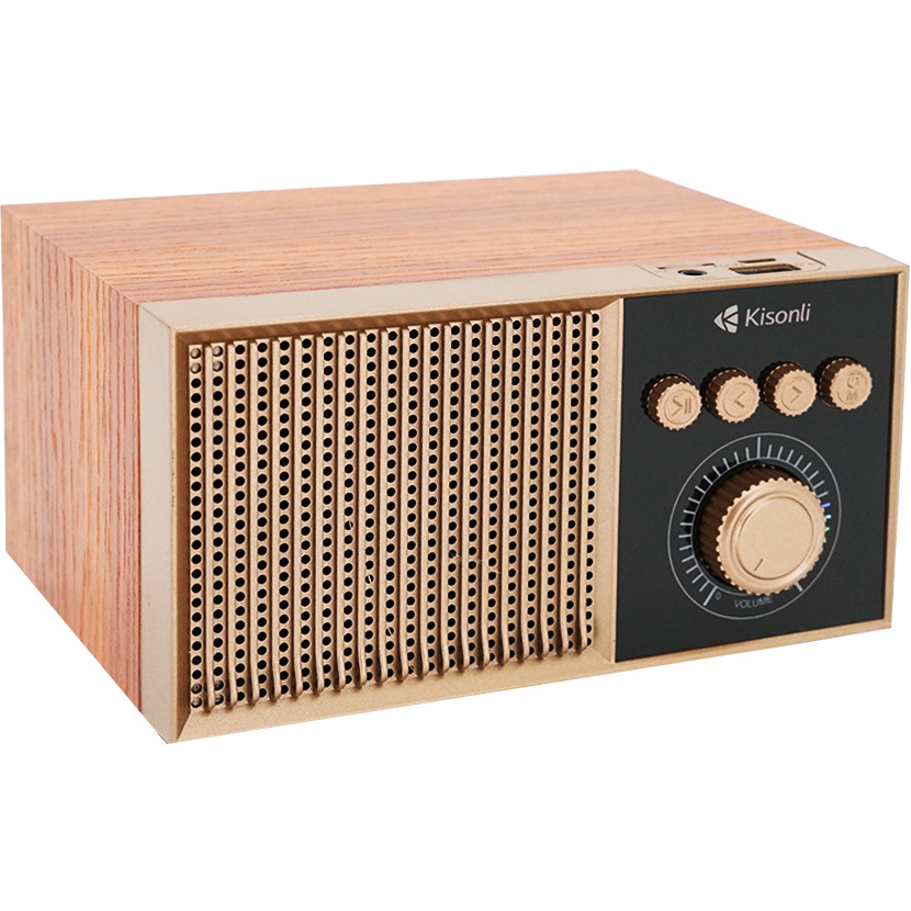 Портативная колонка KISONLI G10 Brown