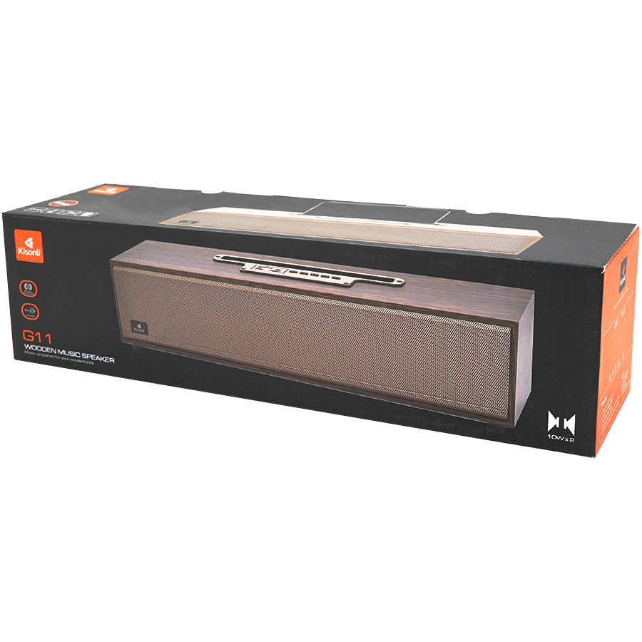 Портативная колонка KISONLI G11 Wooden