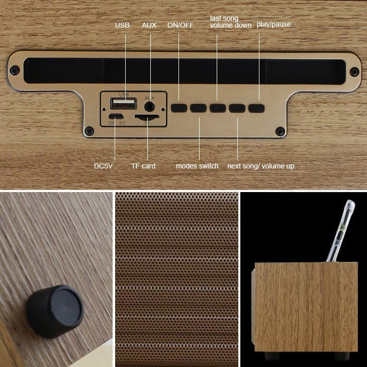 Портативна колонка KISONLI G11A Wooden