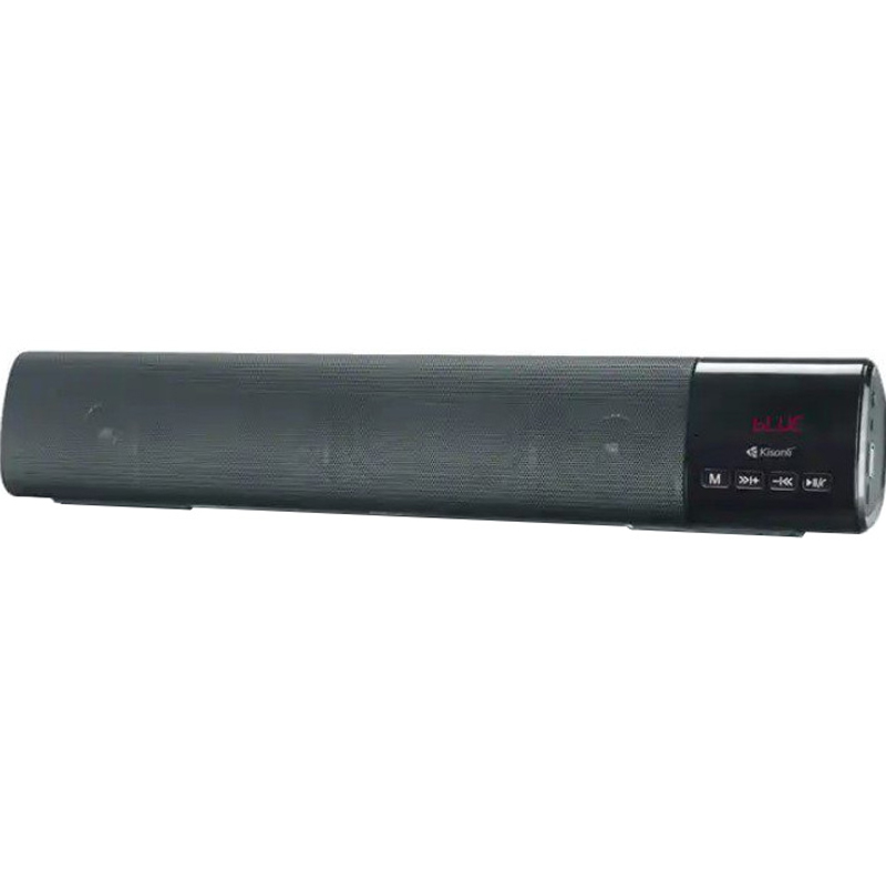 Портативная колонка KISONLI LED-800B Black