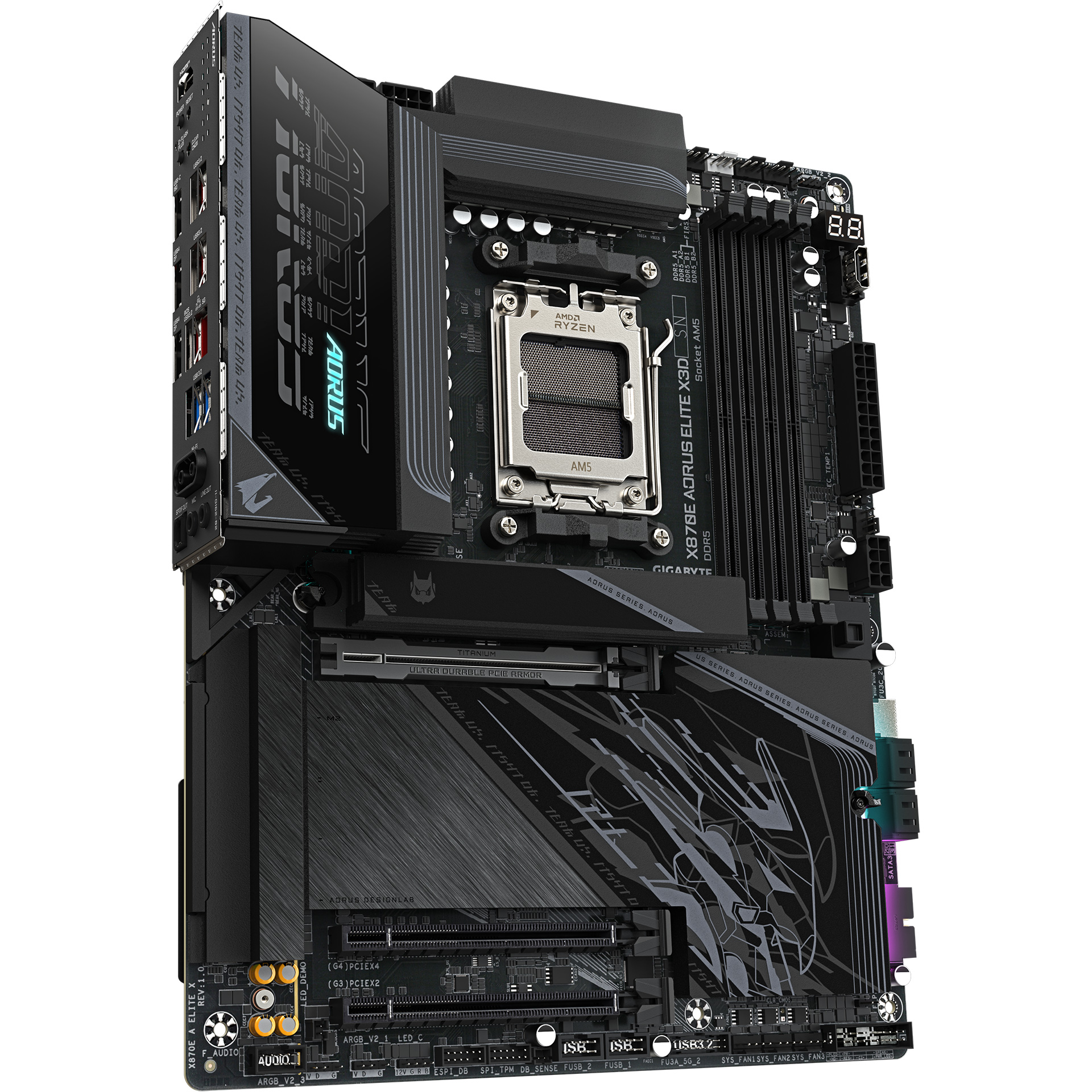 Материнская плата Gigabyte AORUS X870E Elite X3D