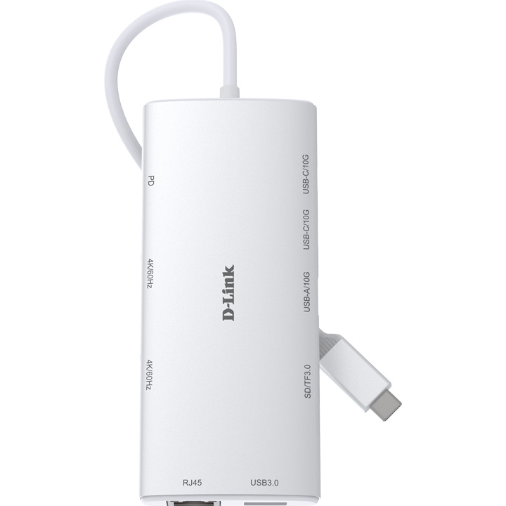 Порт-реплікатор D-LINK DUP-A01 10-in-1 USB-C Hub