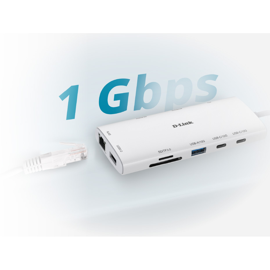 Порт-реплікатор D-LINK DUP-A01 10-in-1 USB-C Hub