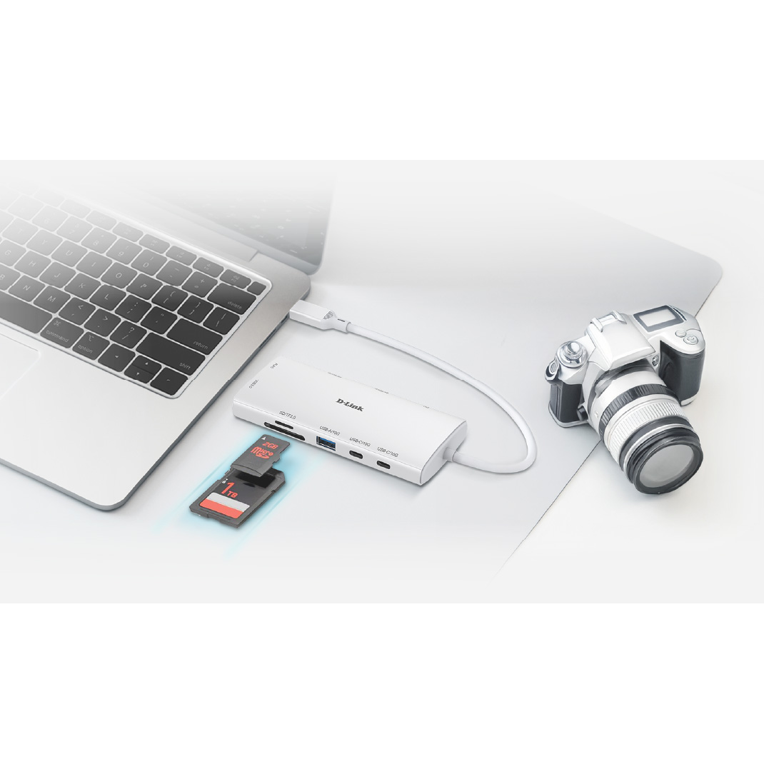 Порт-реплікатор D-LINK DUP-A01 10-in-1 USB-C Hub