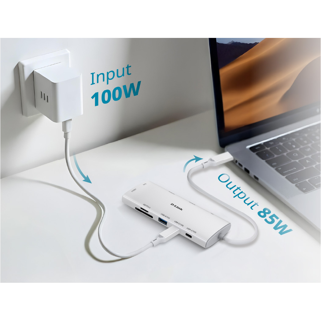 Порт-реплікатор D-LINK DUP-A01 10-in-1 USB-C Hub