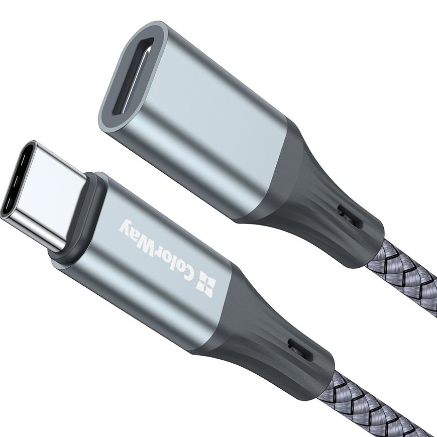 Адаптер COLORWAY USB-C to Lightning 0.175м Gray (CW-AD-CL)