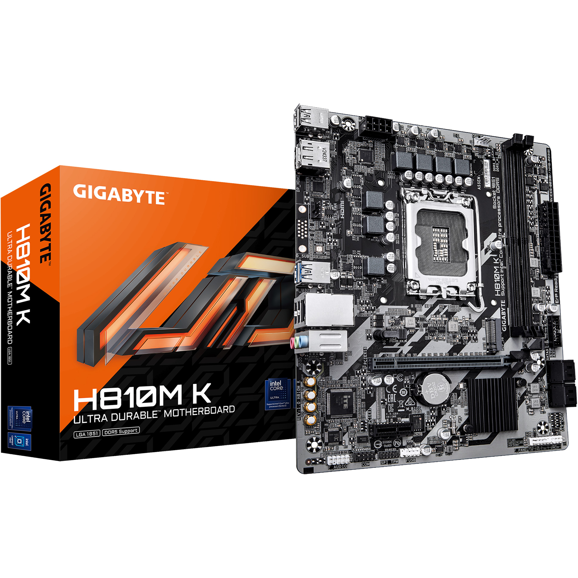Материнская плата GIGABYTE H810M K