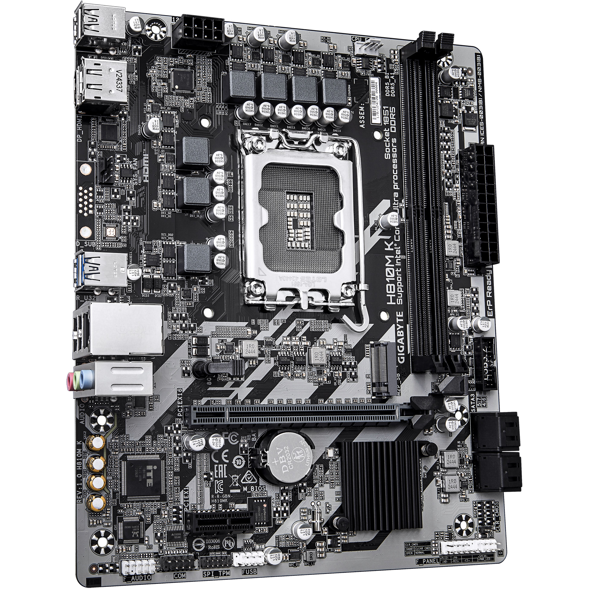 Материнская плата GIGABYTE H810M K