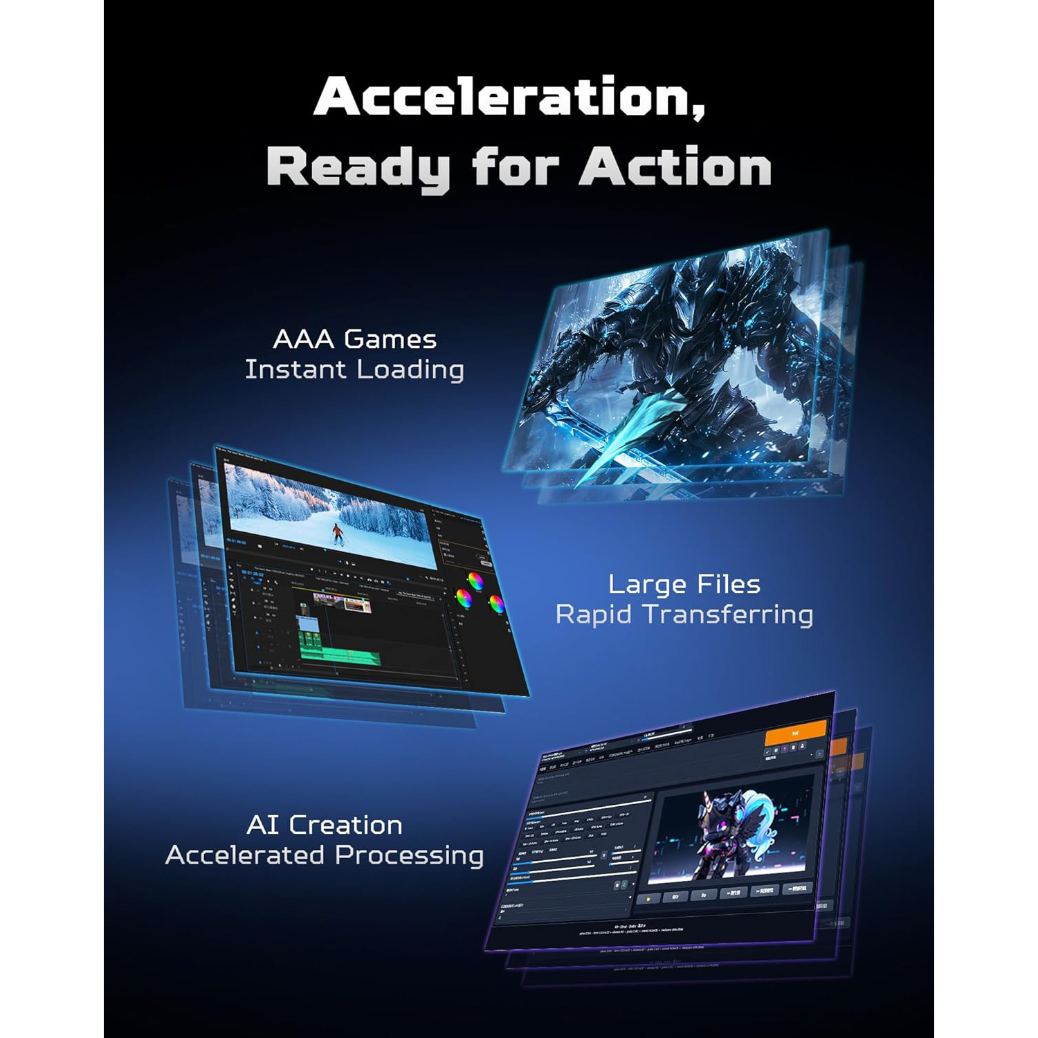 SSD диск ACER PREDATOR GM6 2TB M.2 NVMe (BL.9BWWR.134)