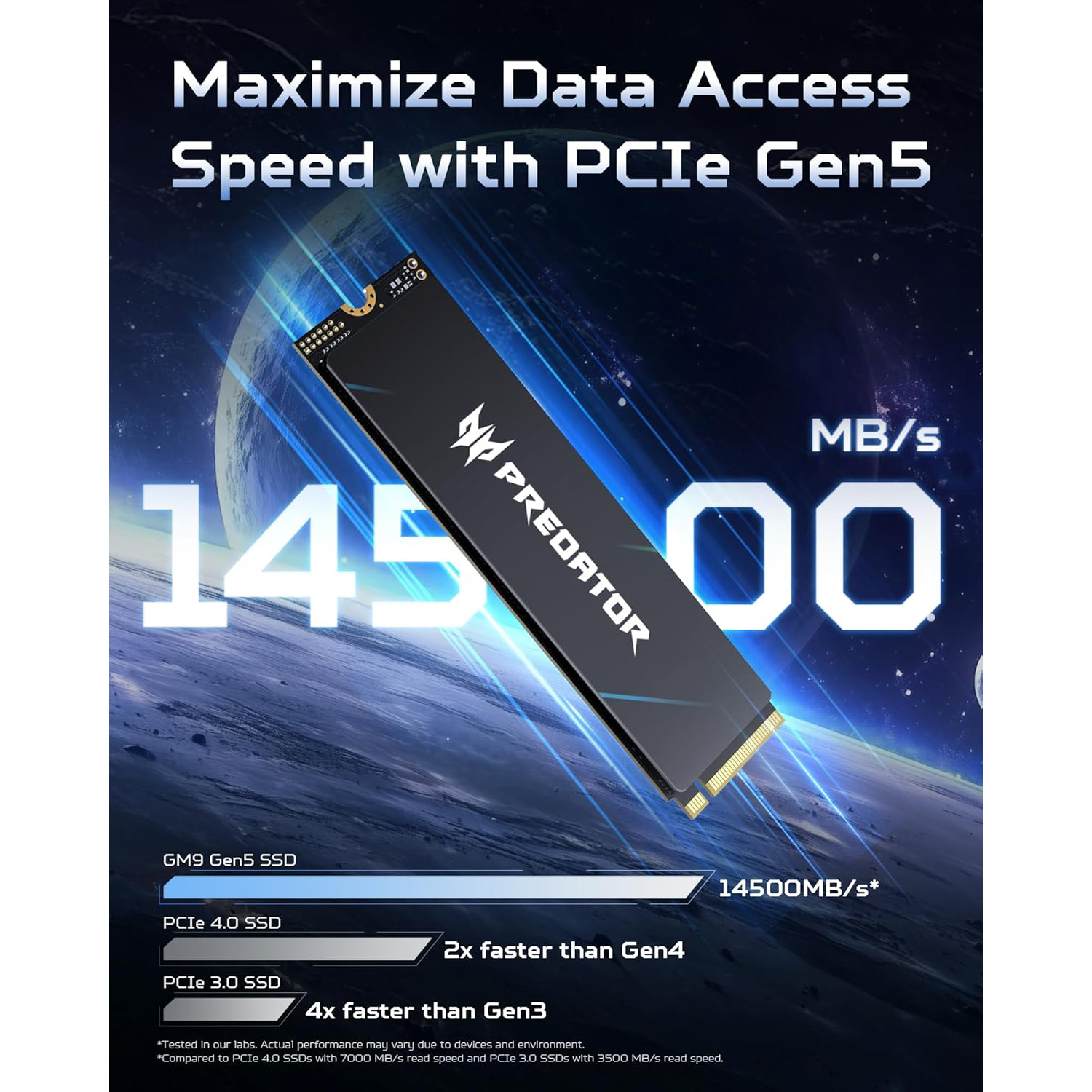 SSD диск ACER PREDATOR GM9 4TB M.2 NVMe (BL.9BWWR.138)