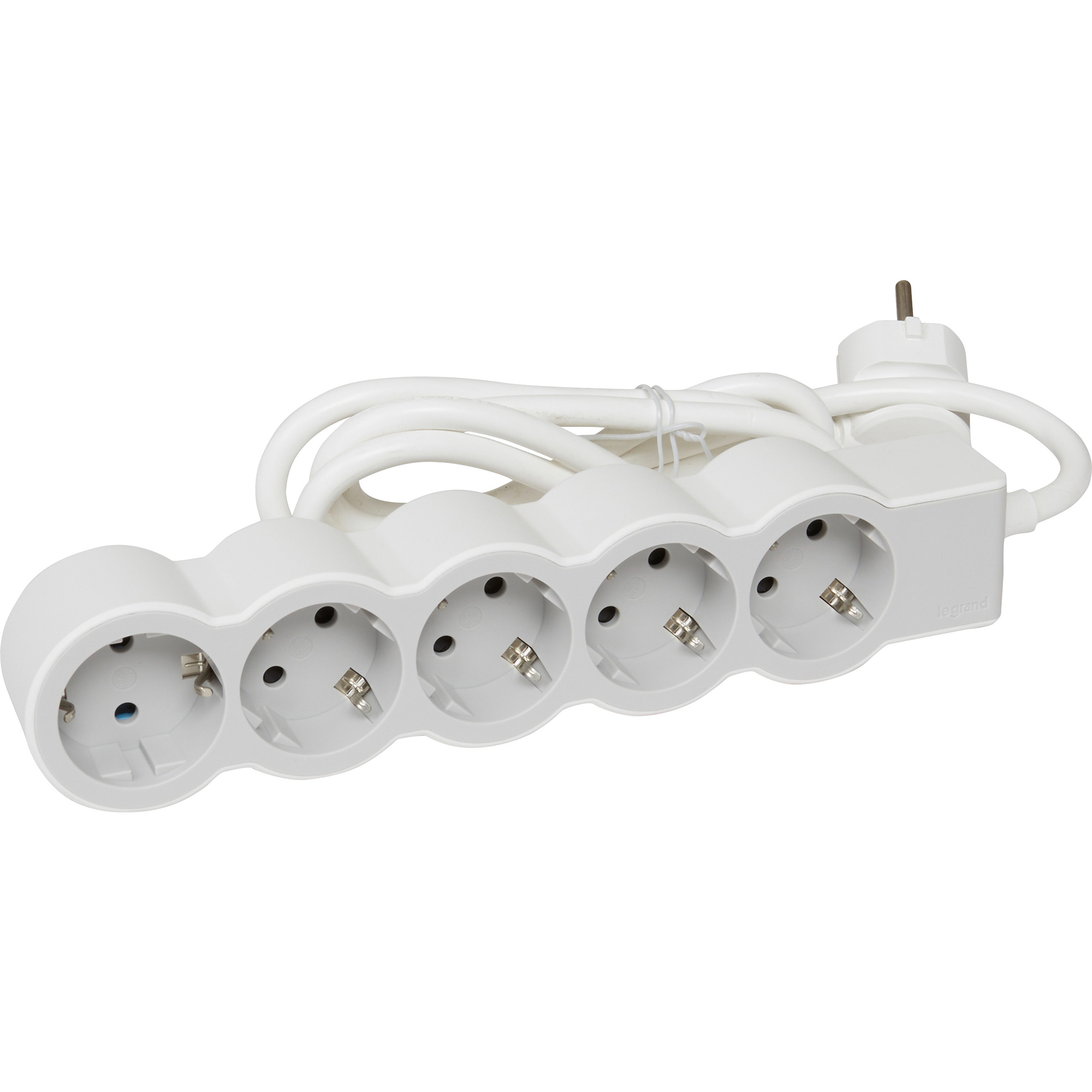 Подовжувач LEGRAND Standard 5x2K+3 White, 5 розеток, 1.5м (694555)
