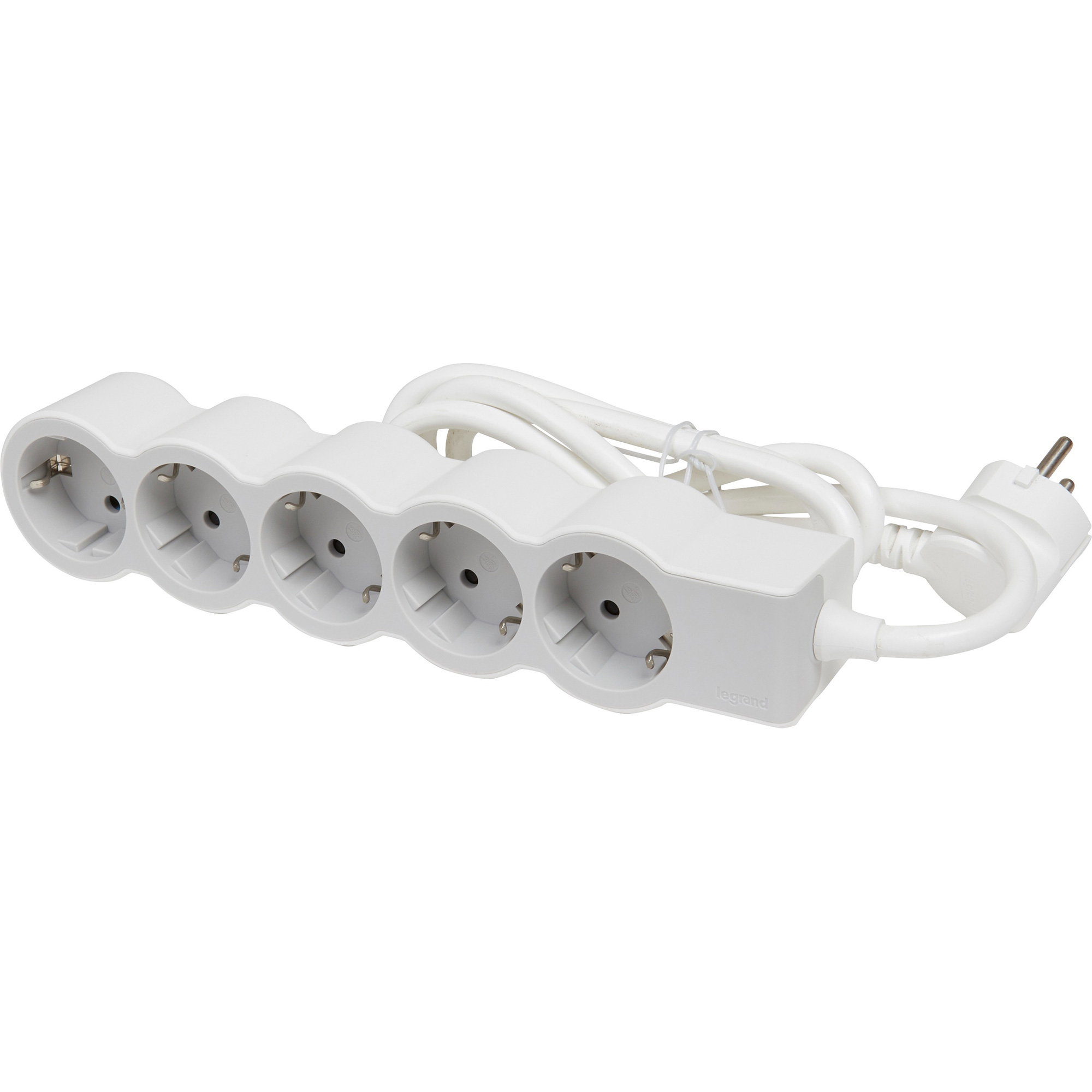 Подовжувач LEGRAND Standard 5x2K+3 White, 5 розеток, 1.5м (694555)
