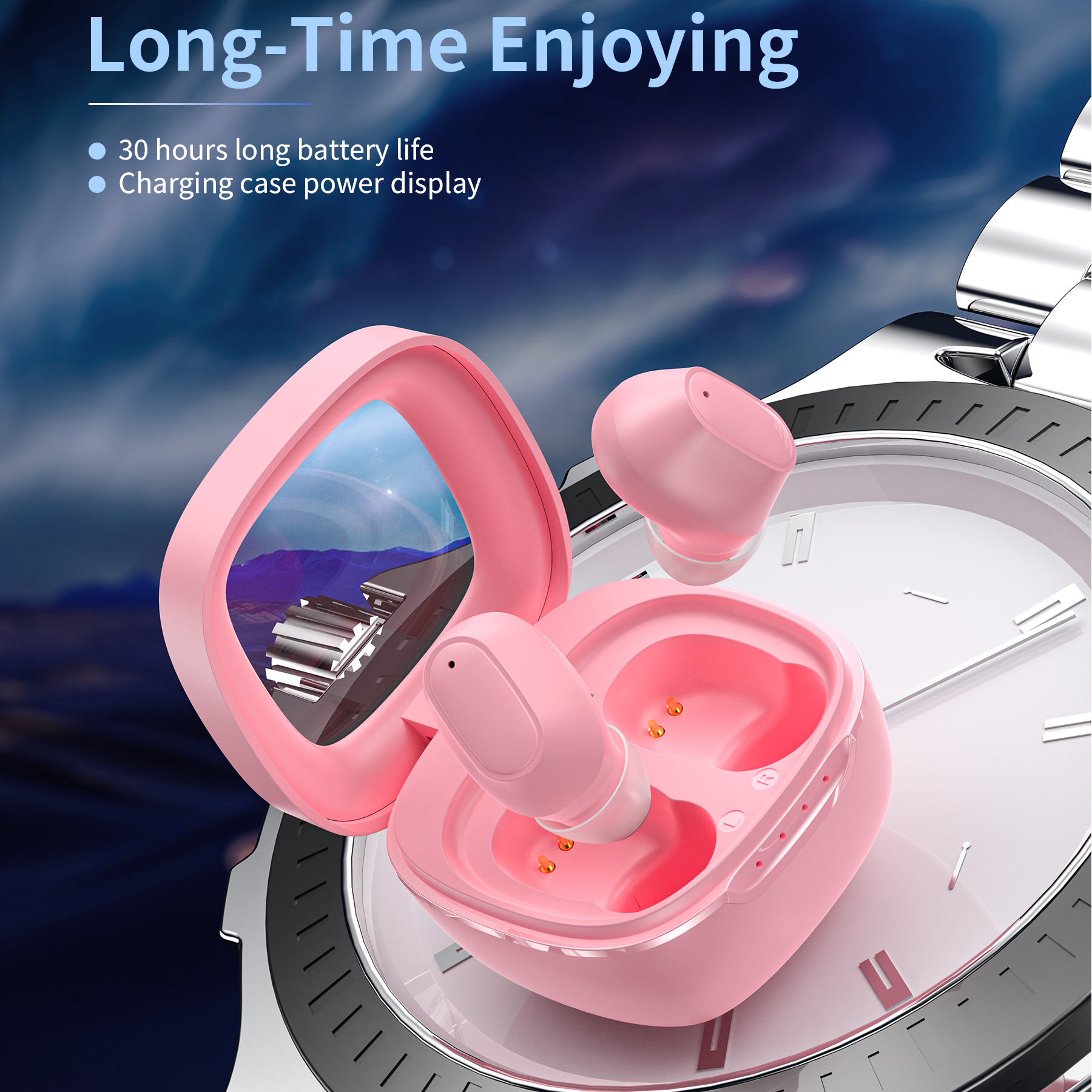 Наушники CHOETECH BH-T23 Pink