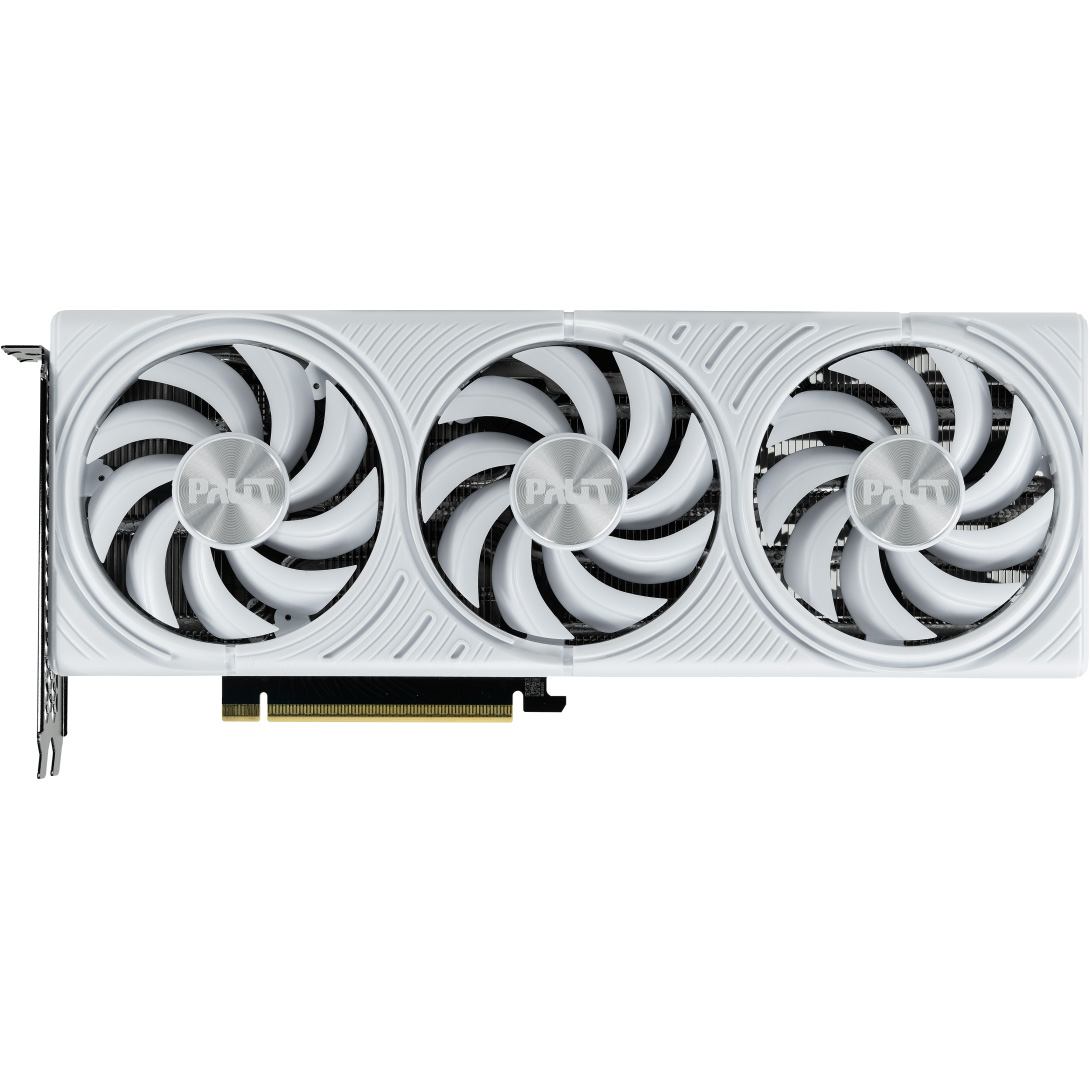 Відеокарта PALIT GeForce RTX 5070 White OC 12GB GDDR7 (NE75070U19K9-GB2050W)