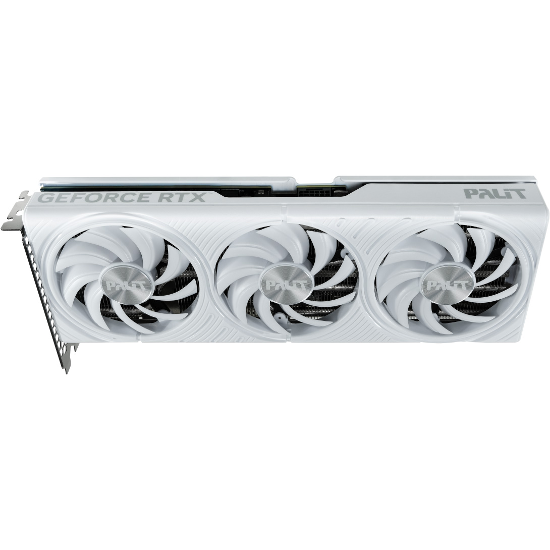 Відеокарта PALIT GeForce RTX 5070 White OC 12GB GDDR7 (NE75070U19K9-GB2050W)
