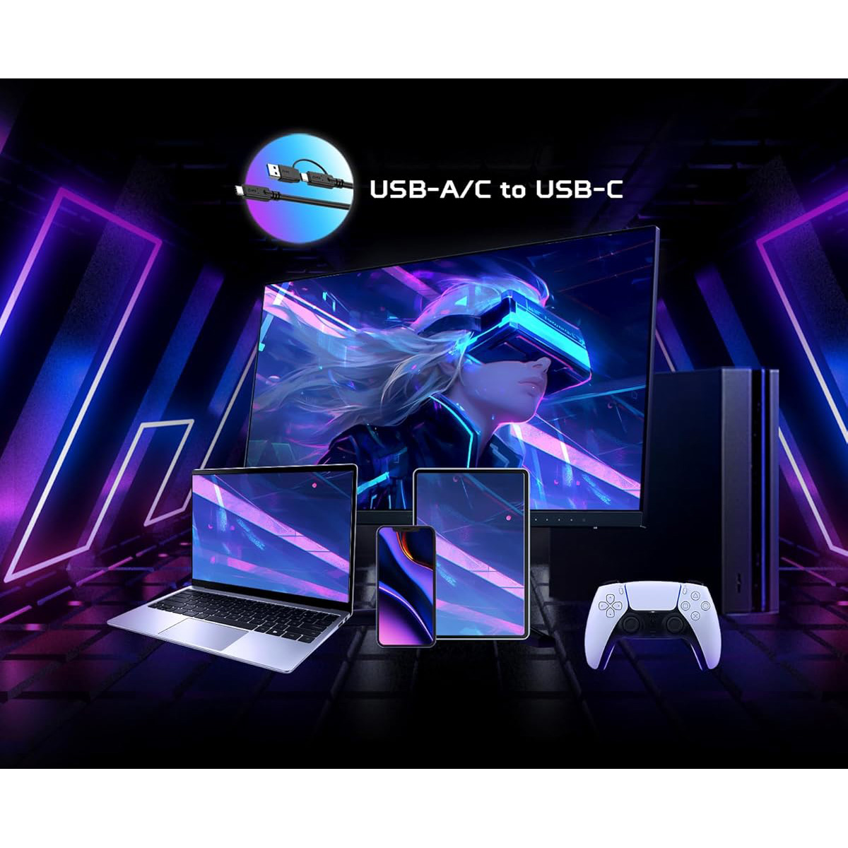 Портативний SSD диск ACER PREDATOR GP30 8TB USB3.2 Gen2x2 (BL.9BWWR.128)