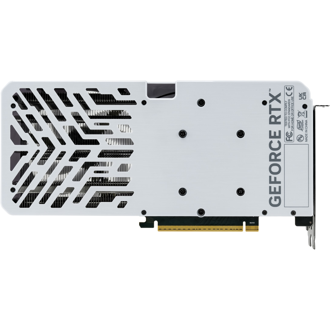 Відеокарта PALIT GeForce RTX 5060 White OC 8GB GDDR7 (NE75060U19P1-GB2063M)