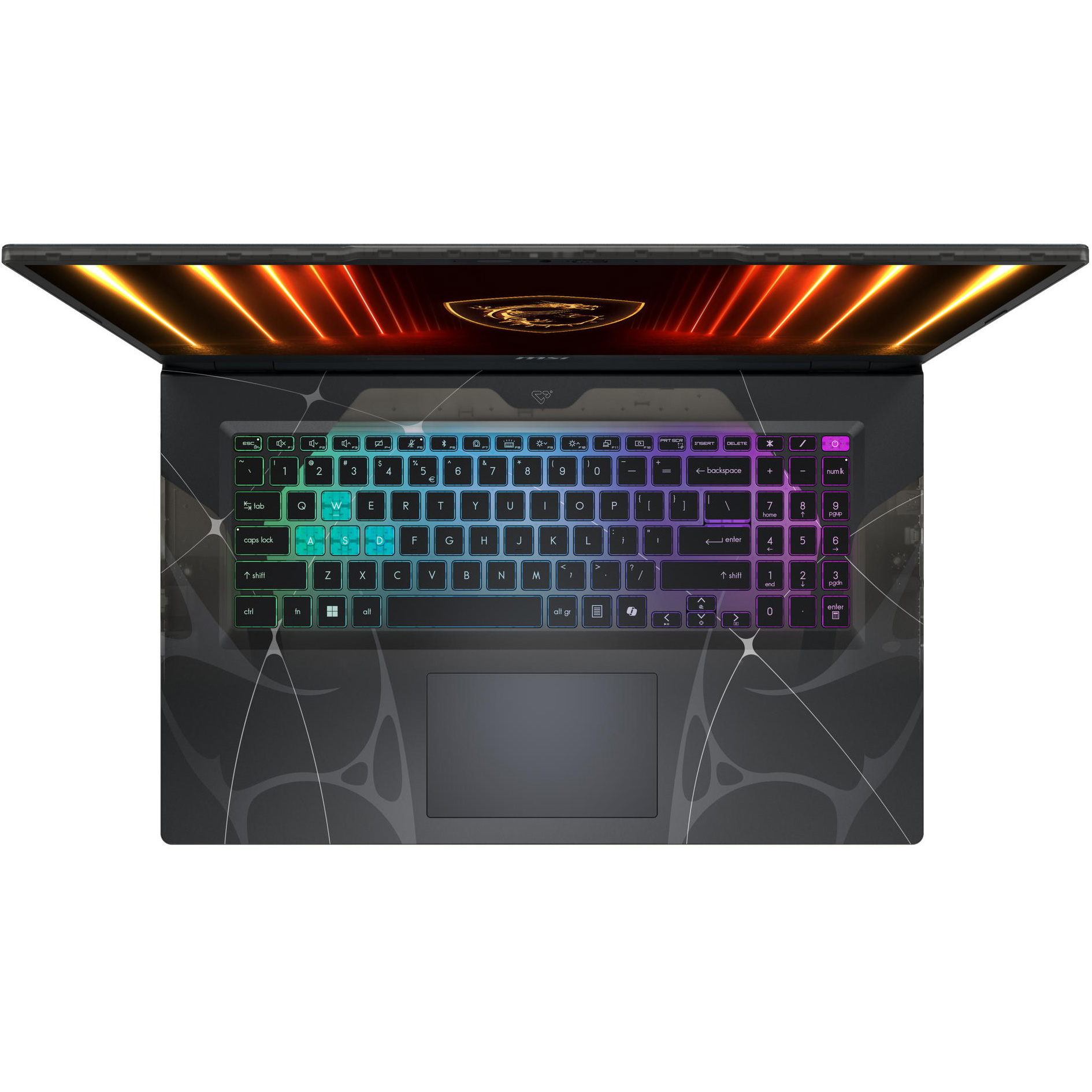 Ноутбук MSI Cyborg 17 Translucent Black (9S7-17U332-072)