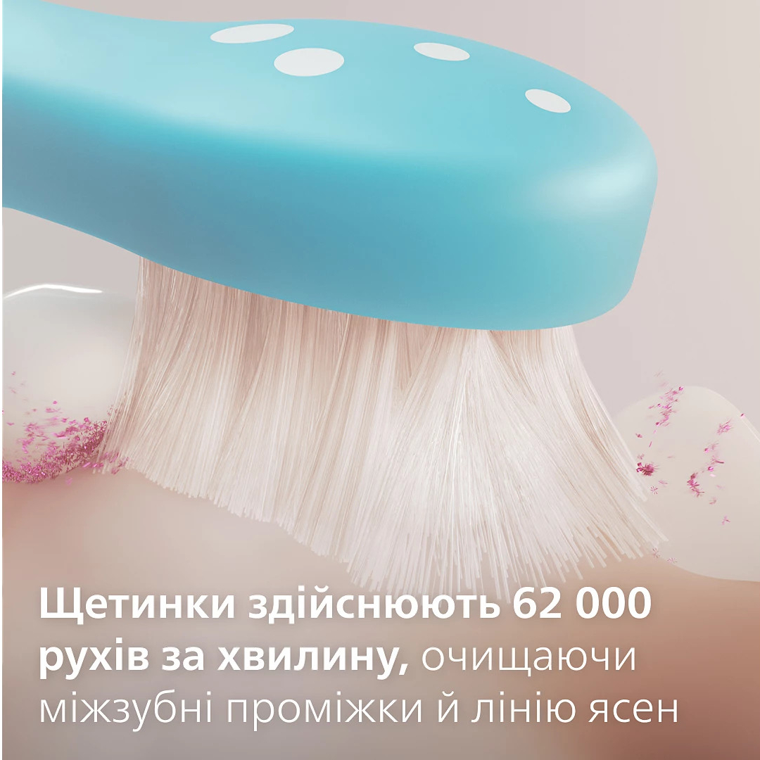 Электрическая детская зубная щётка PHILIPS Sonicare for Kids HX6322/12
