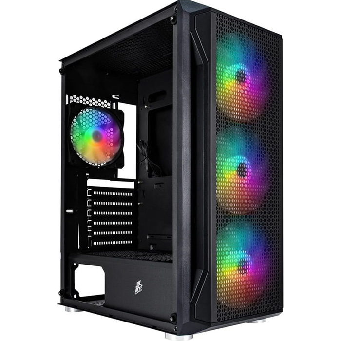 Корпус 1STPLAYER Firebase X5 4F1+PS-750FK Black 750W