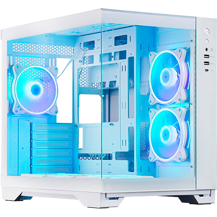 Корпус CHIEFTEC Visio GM-30W-TG-OP White