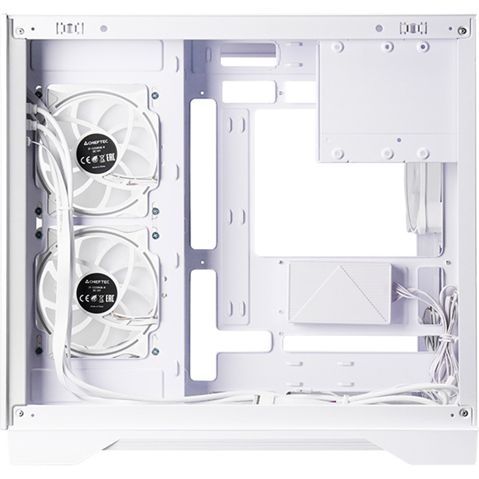 Корпус CHIEFTEC Visio GM-30W-TG-OP White
