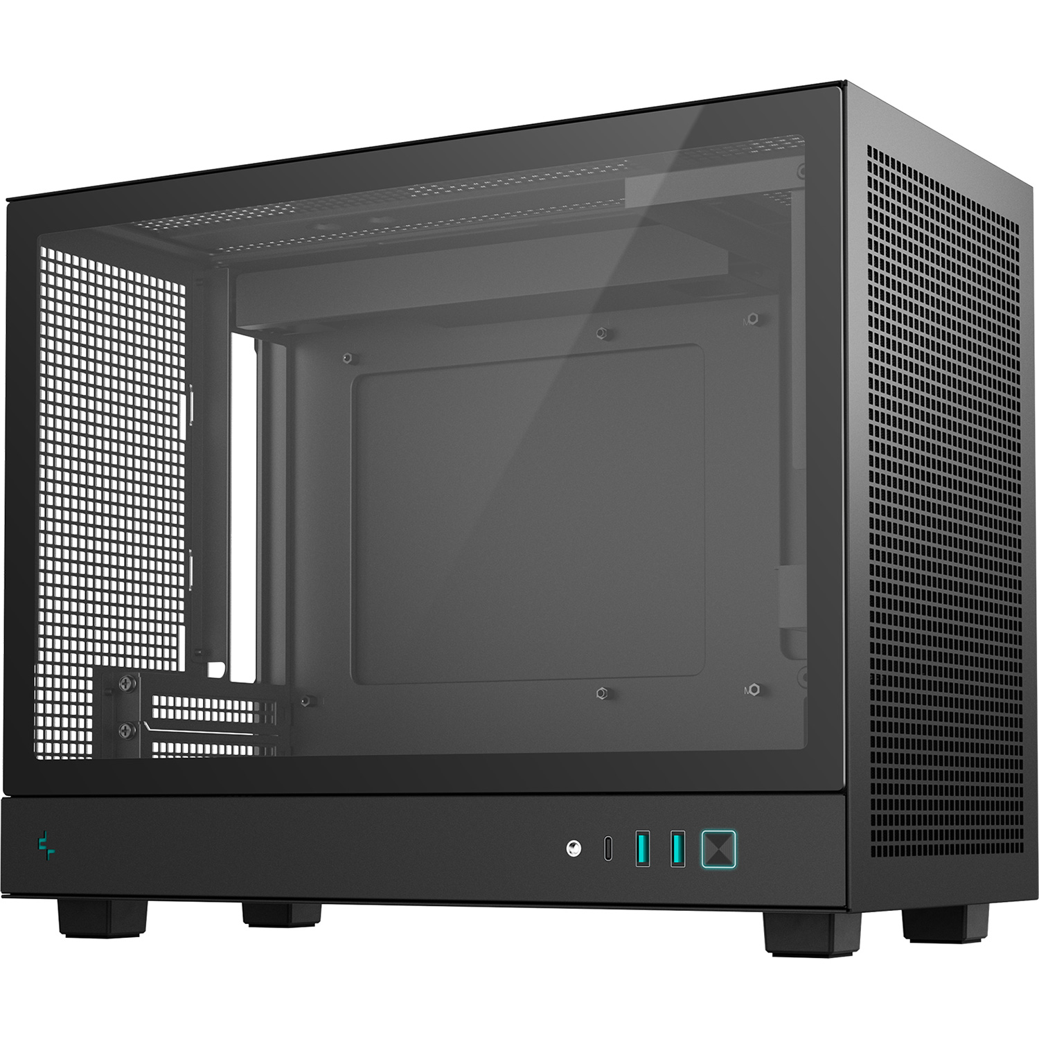 Корпус DEEPCOOL CH160 Plus Black (R-CH160-BKNGM0-G)