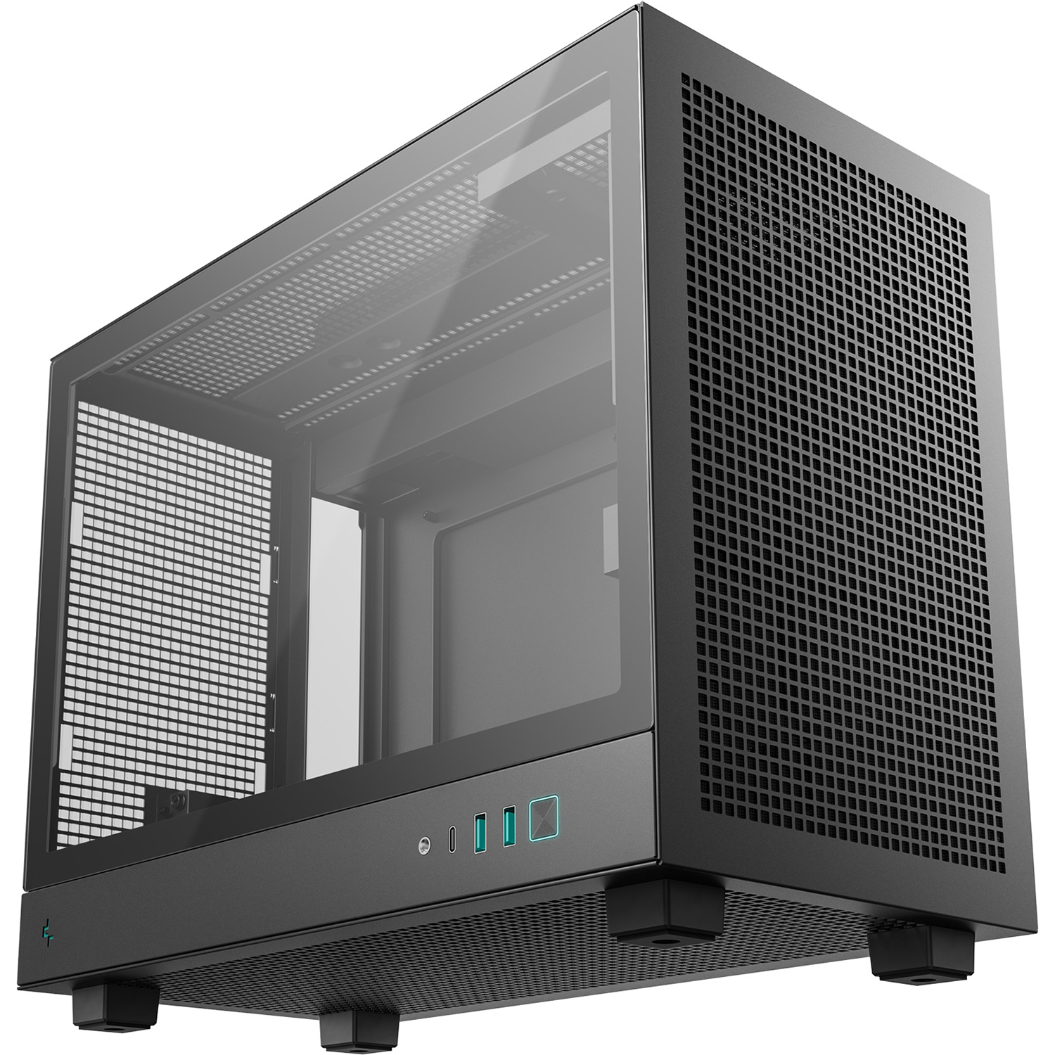 Корпус DEEPCOOL CH160 Plus Black (R-CH160-BKNGM0-G)