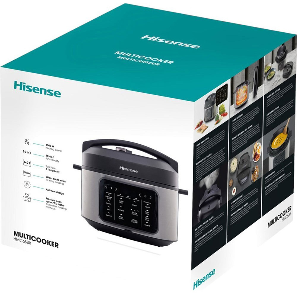 Мультиварка-скороварка HISENSE HMC6SBK
