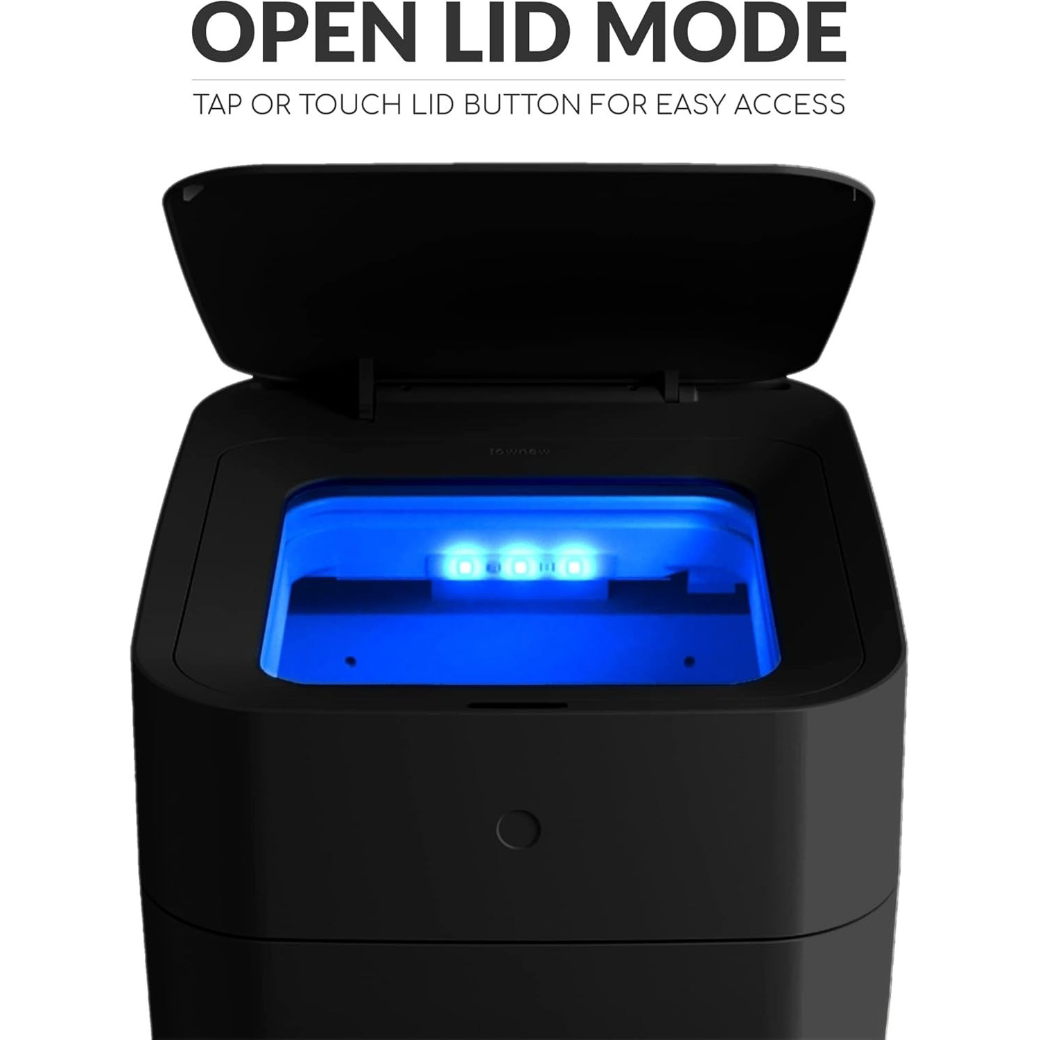Умная корзина для мусора TOWNEW T1S 15.5L Black