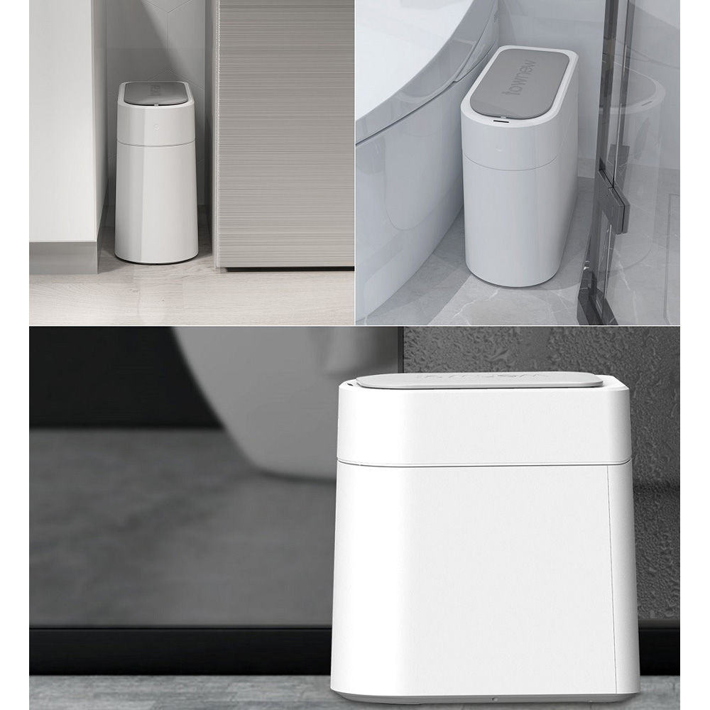 Умная корзина для мусора TOWNEW T3 13L White