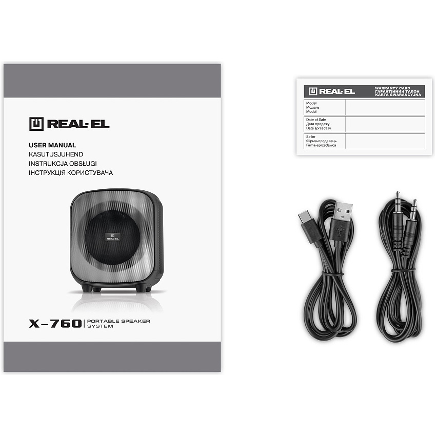 Акустическая система REAL-EL X-760 (EL121600029)