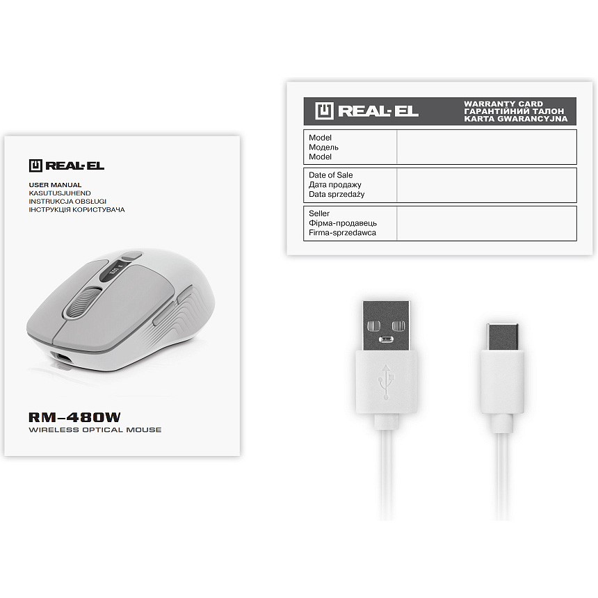 Миша REAL-EL RM-481 Wireless (EL123200060)