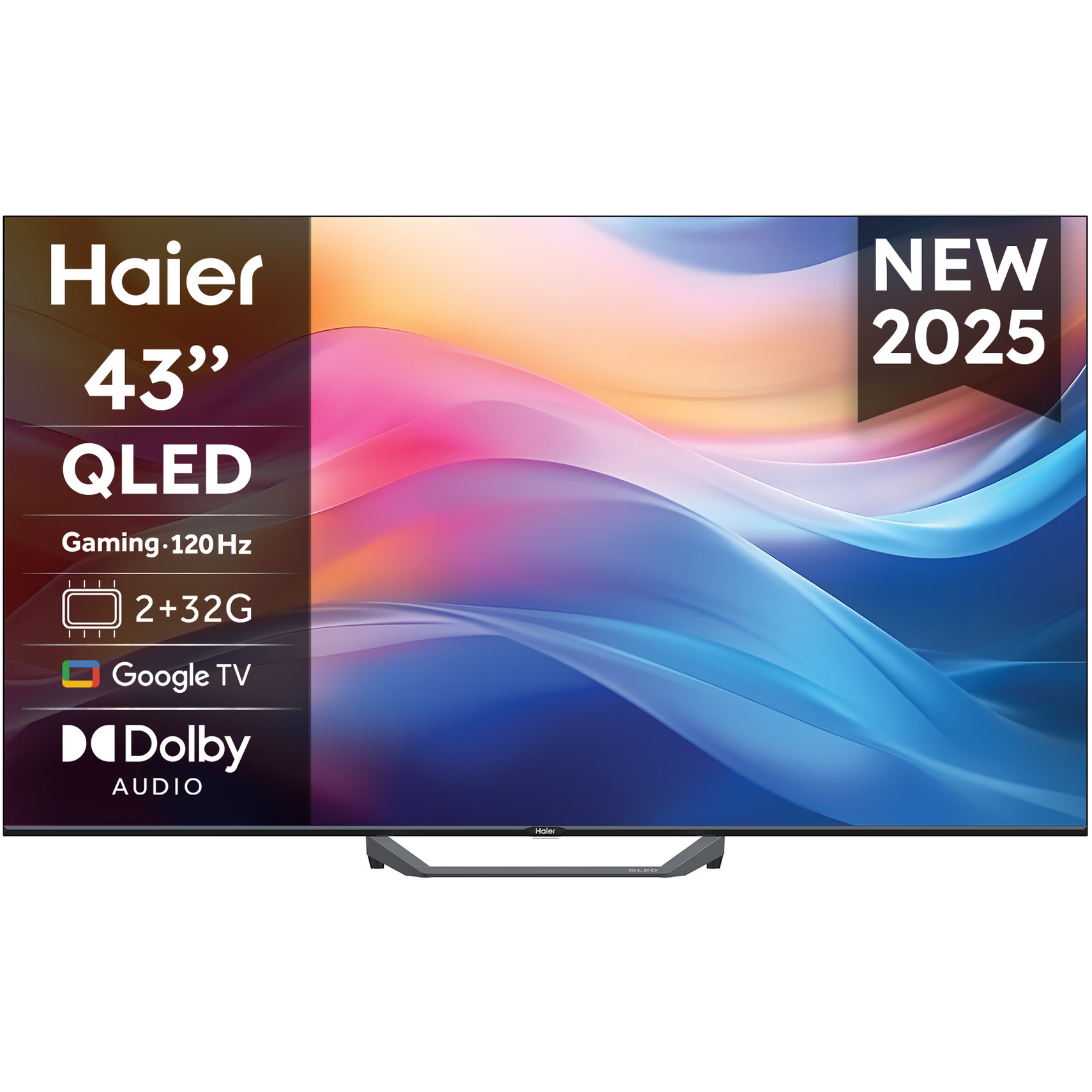 Телевізор HAIER 43" QLED 4K H43S80FUX
