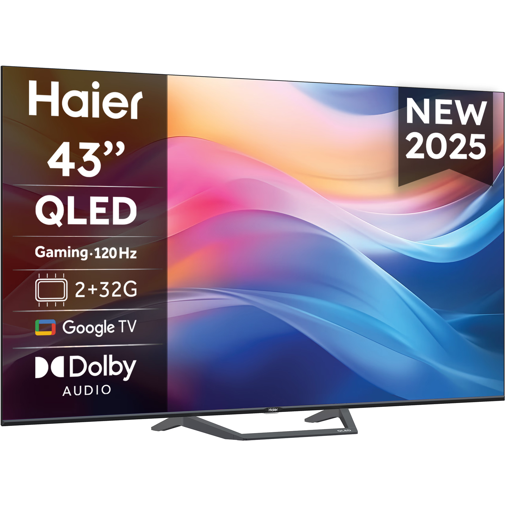 Телевізор HAIER 43" QLED 4K H43S80FUX
