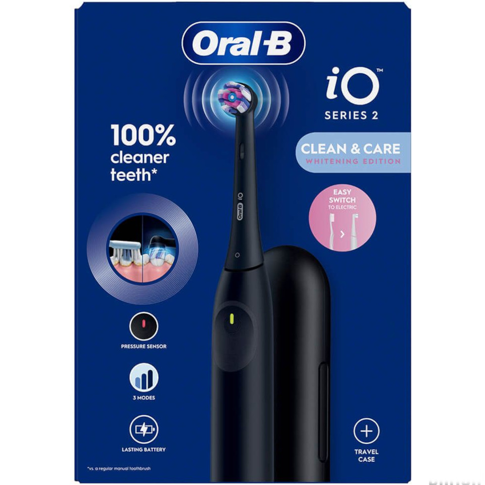 Электрическая зубная щётка BRAUN ORAL-B iO Series 2 iOS2.1EF9.2K Night Black