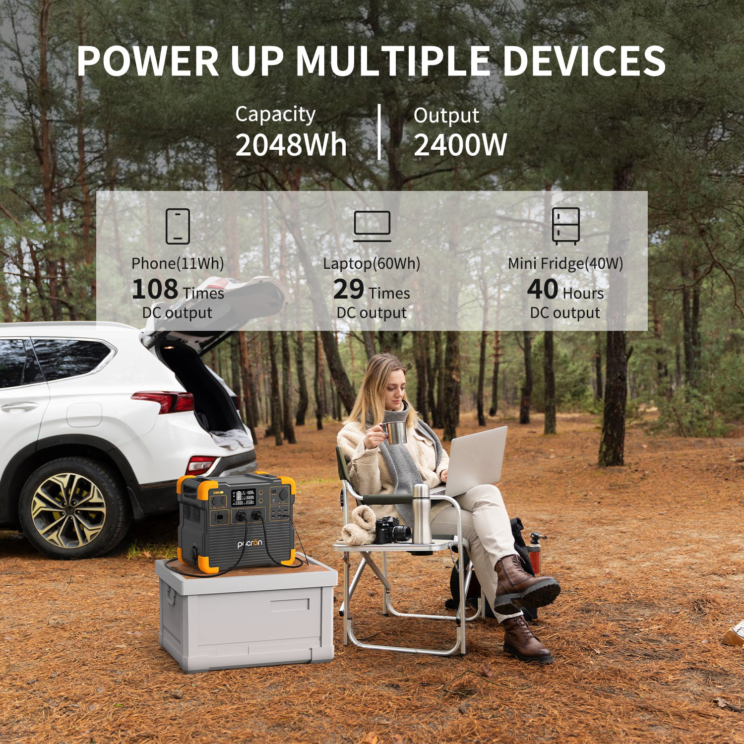 Зарядная станция PECRON E2400LFP