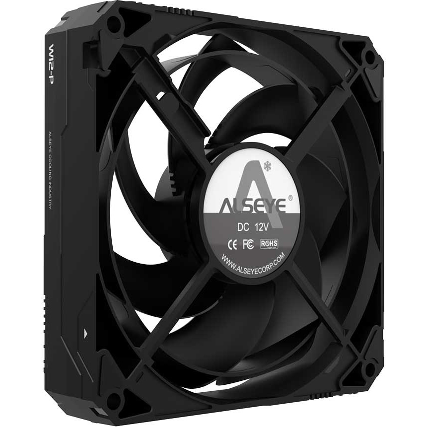 Вентилятор ALSEYE W12P-B Warriors Black (AS.04.07.0045)