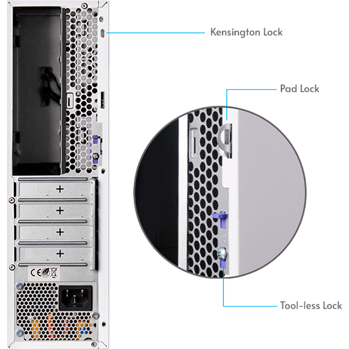 Корпус CHIEFTEC Uni BE-10W-300 White 300W