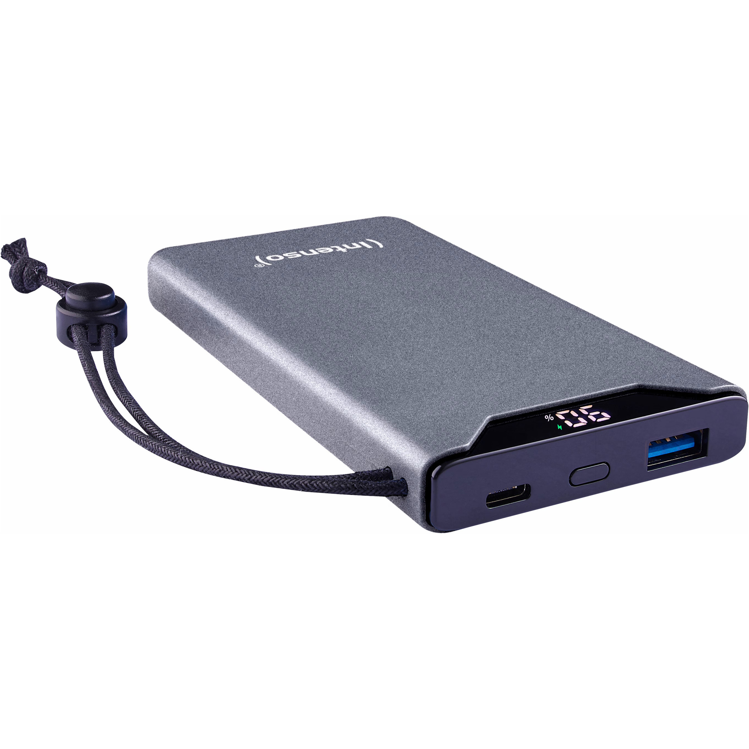 Повербанк INTENSO F10000 1xUSB-C PD20W, 1xUSB-A QC18W 10000mAh Gray (7332034)