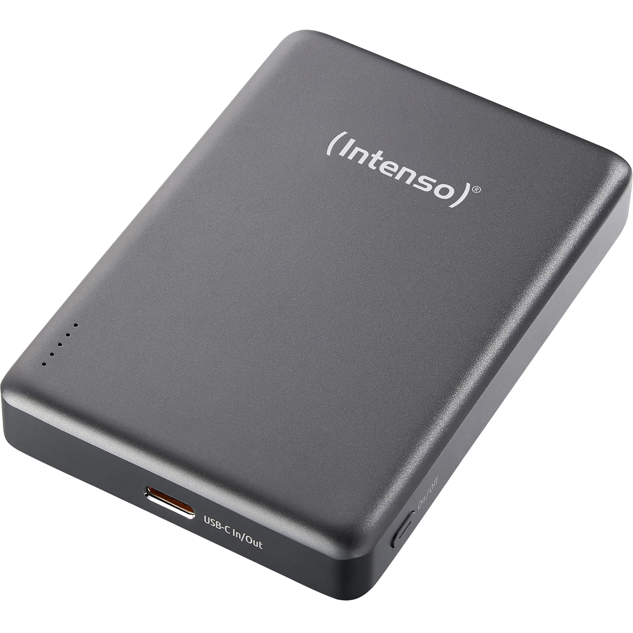 Повербанк з бездротовою зарядкою INTENSO MW10000 20W 10000mAh Gray (7344034)