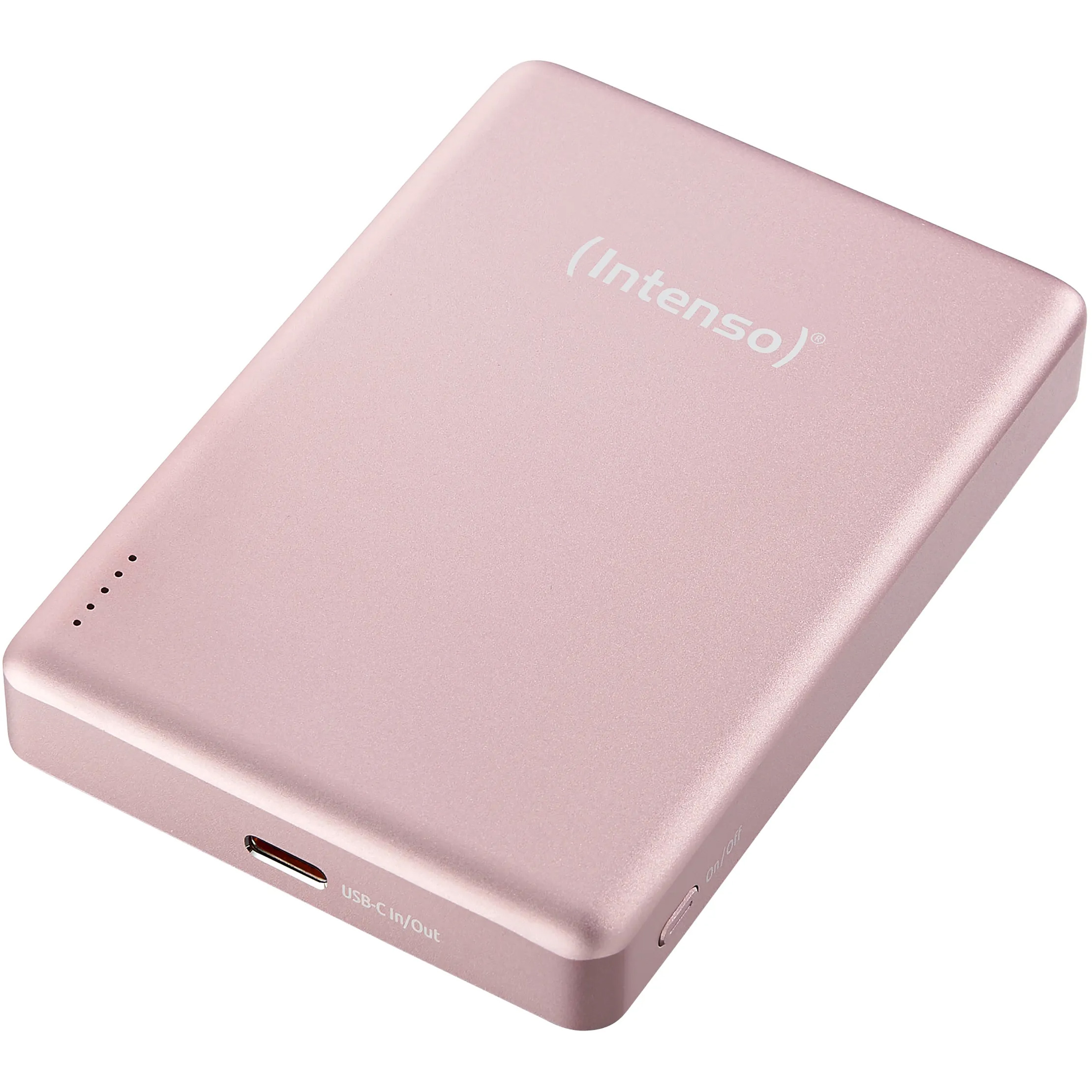 Повербанк с беспроводной зарядкой INTENSO MW10000 20W 10000mAh Rose (7344033)